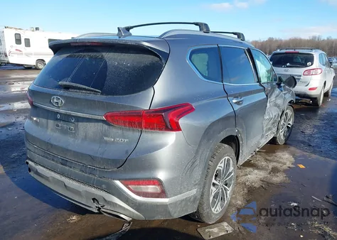 2019 Hyundai Santa Fe Limited 2.0T from USA, damaged, VIN 5NMS5CAA1KH031778
